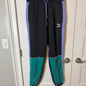 Men's Puma sweatpants Fandom T7 jacquard trackpant, Size Medium, NWT